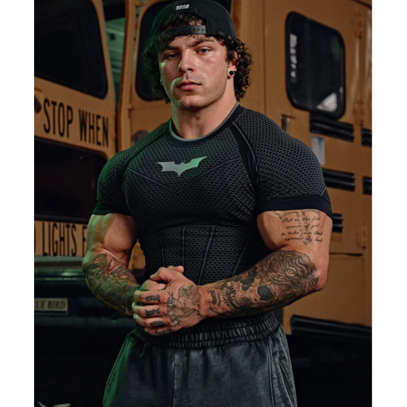 T-Shirt Compression Batman Homme | ZeonFit
