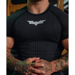 T-Shirt Compression Batman Homme | ZeonFit