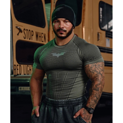 T-Shirt Compression Batman Homme | ZeonFit