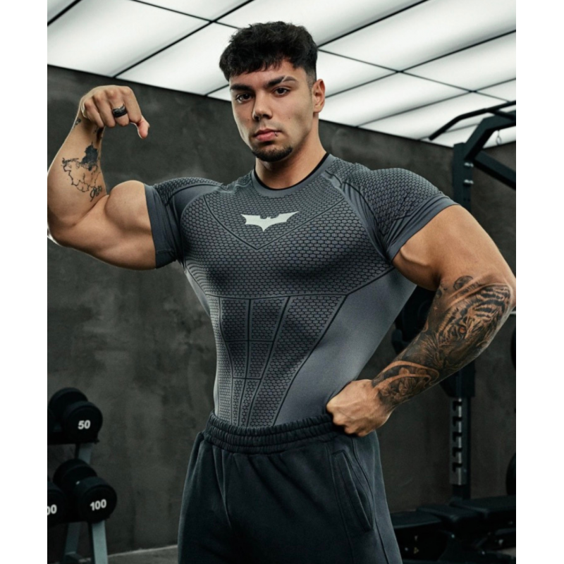 T-Shirt Compression Batman Homme | ZeonFit